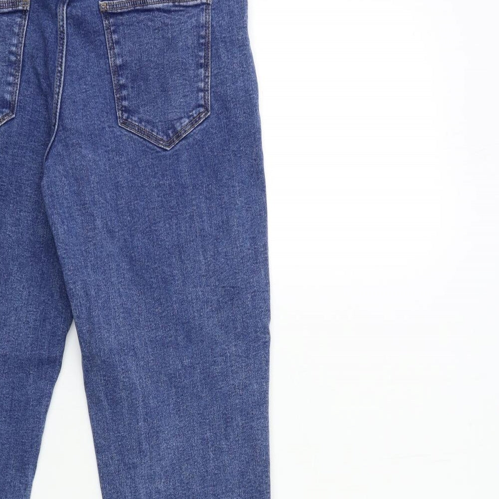 TU Womens Blue  Denim Skinny Jeans Size 14 L27 in