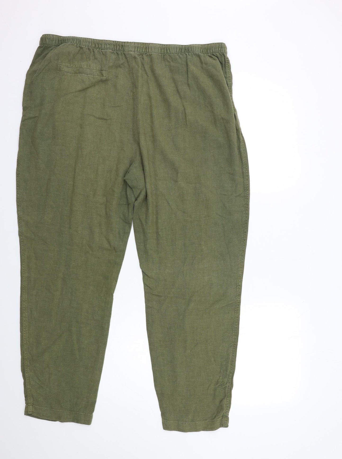 Papaya Womens Green   Trousers  Size 20 L29 in