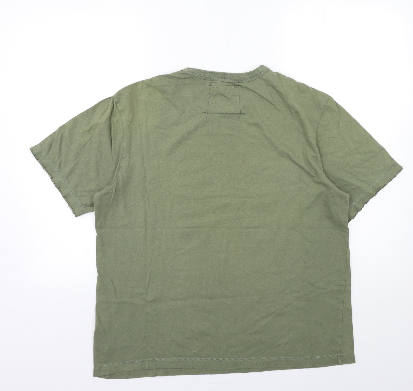 Preworn Mens Green    T-Shirt Size M