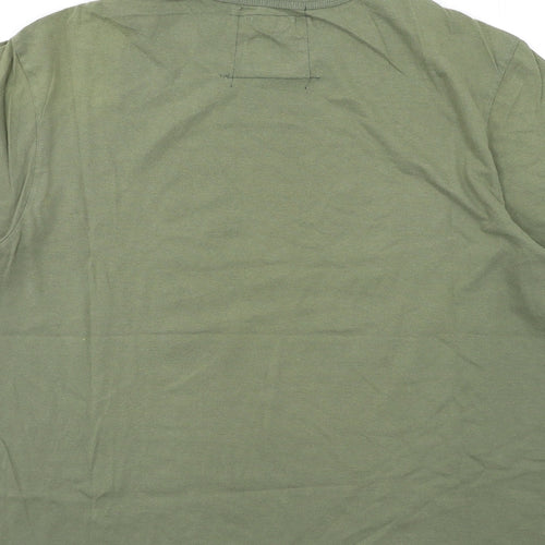 Preworn Mens Green    T-Shirt Size M