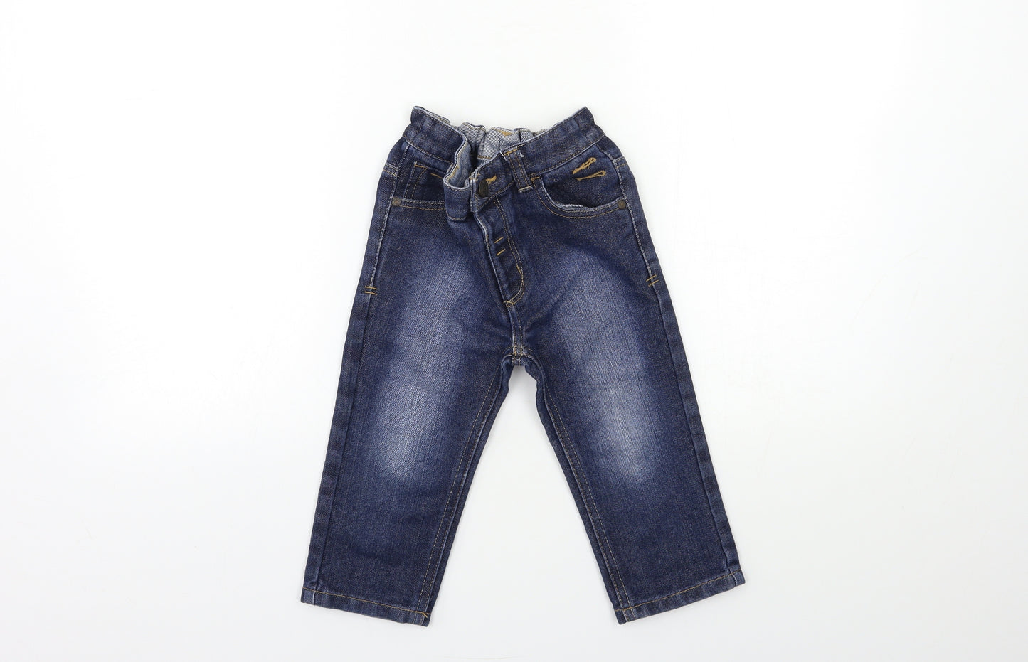 George Boys Blue  Denim Straight Jeans Size 2-3 Years