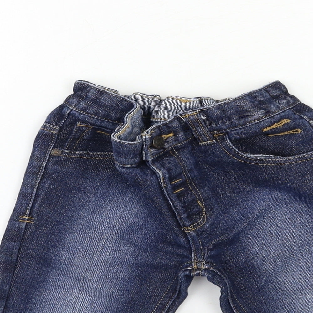 George Boys Blue  Denim Straight Jeans Size 2-3 Years