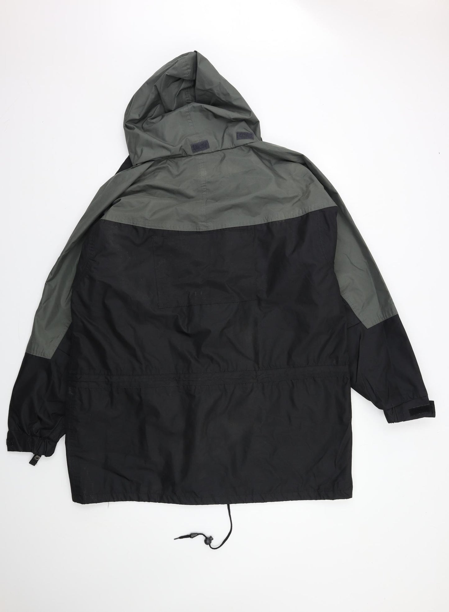 Preworn Mens Black   Rain Coat Coat Size L