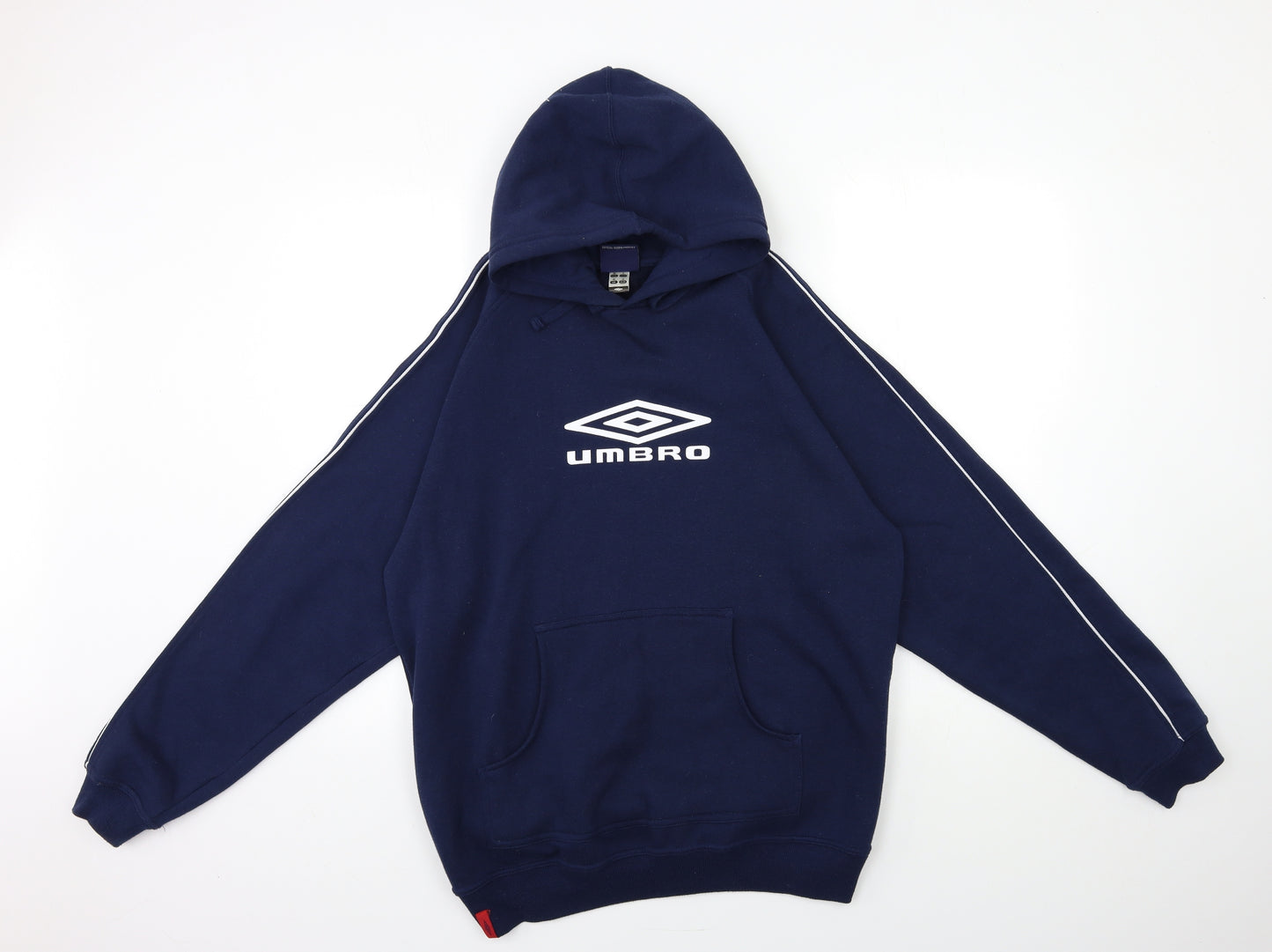 Umbro Mens Blue   Pullover Hoodie Size M