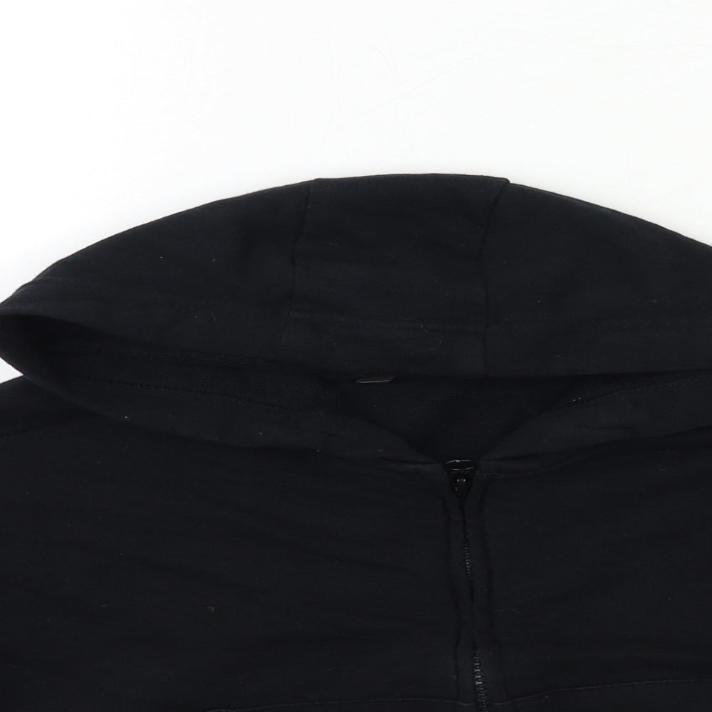 George Boys Black   Pullover Hoodie Size 7 Years