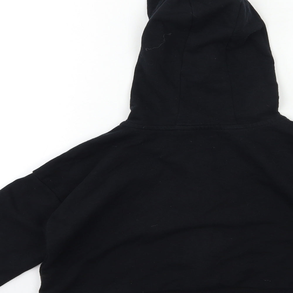 George Boys Black   Pullover Hoodie Size 7 Years