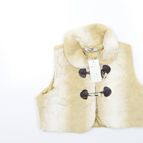 Nowhy Girls Beige   Jacket  Size L