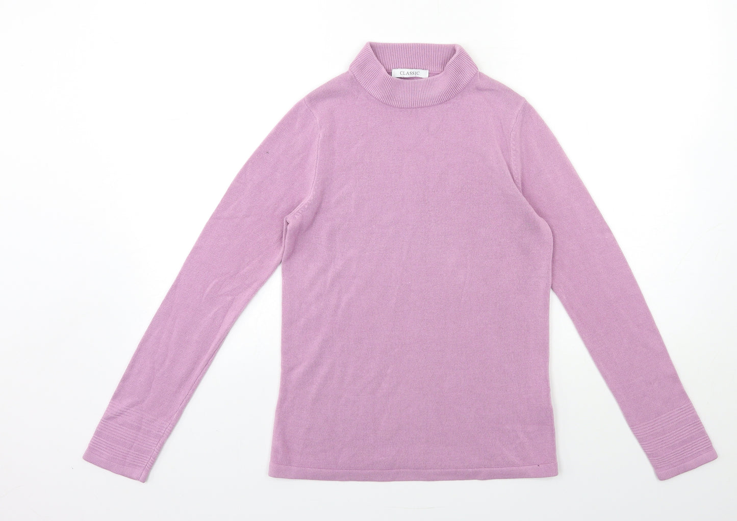 Marks and Spencer Womens Purple  Knit Pullover Jumper Size 6