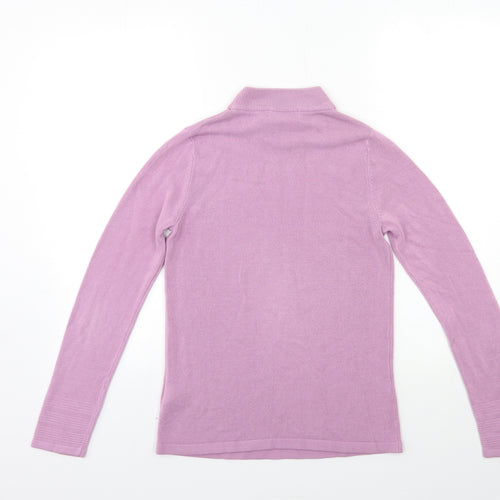 Marks and Spencer Womens Purple  Knit Pullover Jumper Size 6