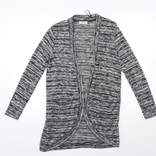 Papaya Womens Black  Knit Cardigan Jumper Size 12