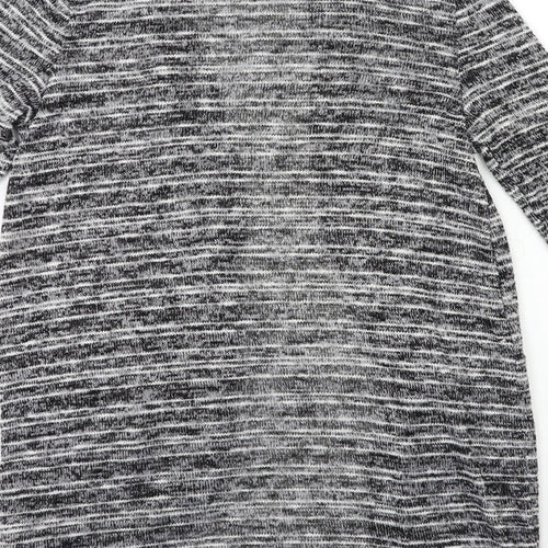 Papaya Womens Black  Knit Cardigan Jumper Size 12