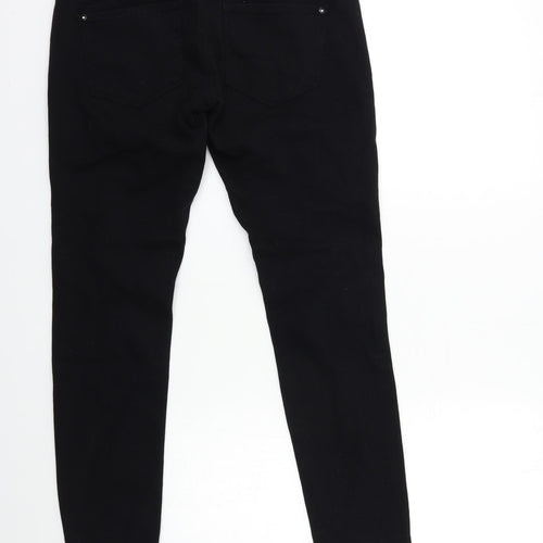 Only Womens Black  Denim Skinny Jeans Size 8 L29 in