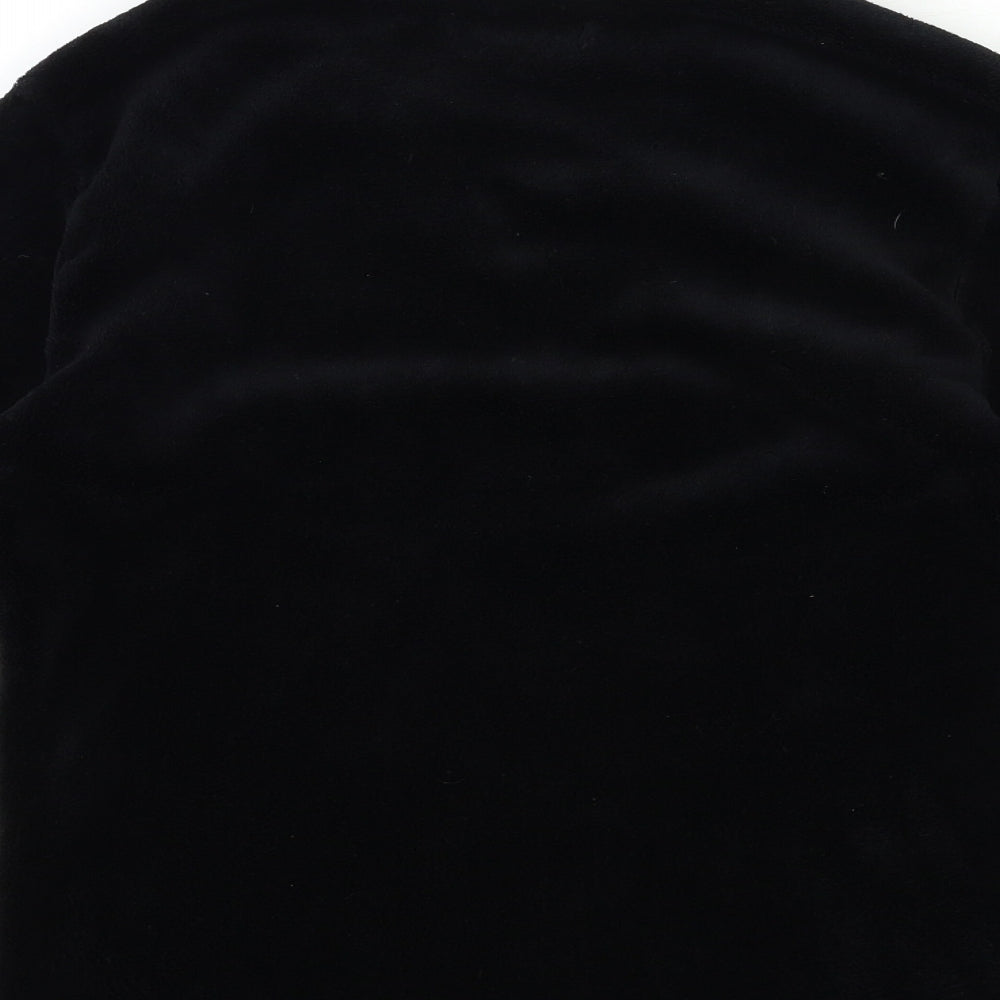 Hudson Boys Black  Fleece  Pyjama Top Size S