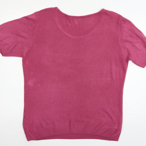 Orignals Womens Pink  Knit Pullover Jumper Size 20