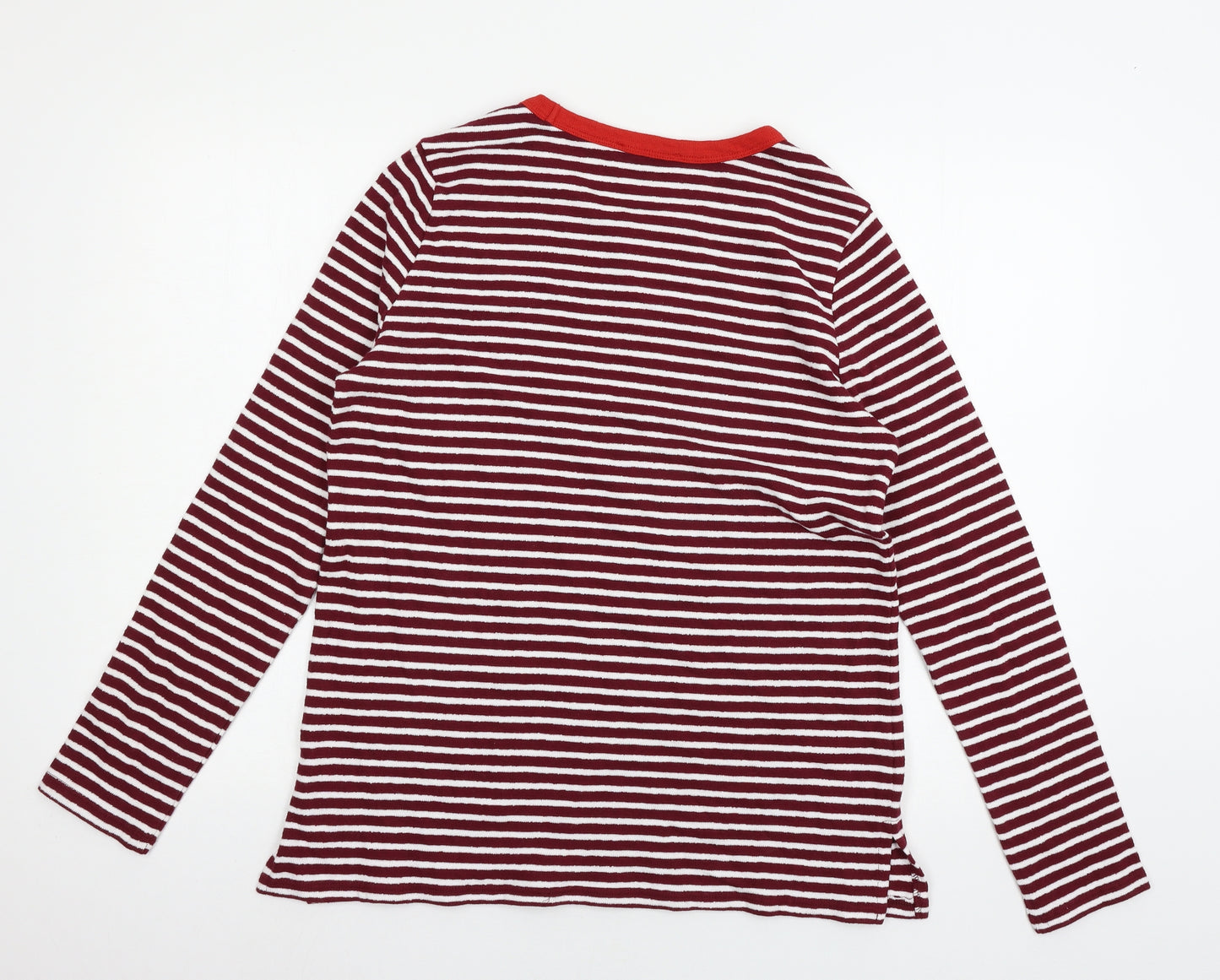 Preworn Womens Red  Jersey Pullover Jumper Size 12