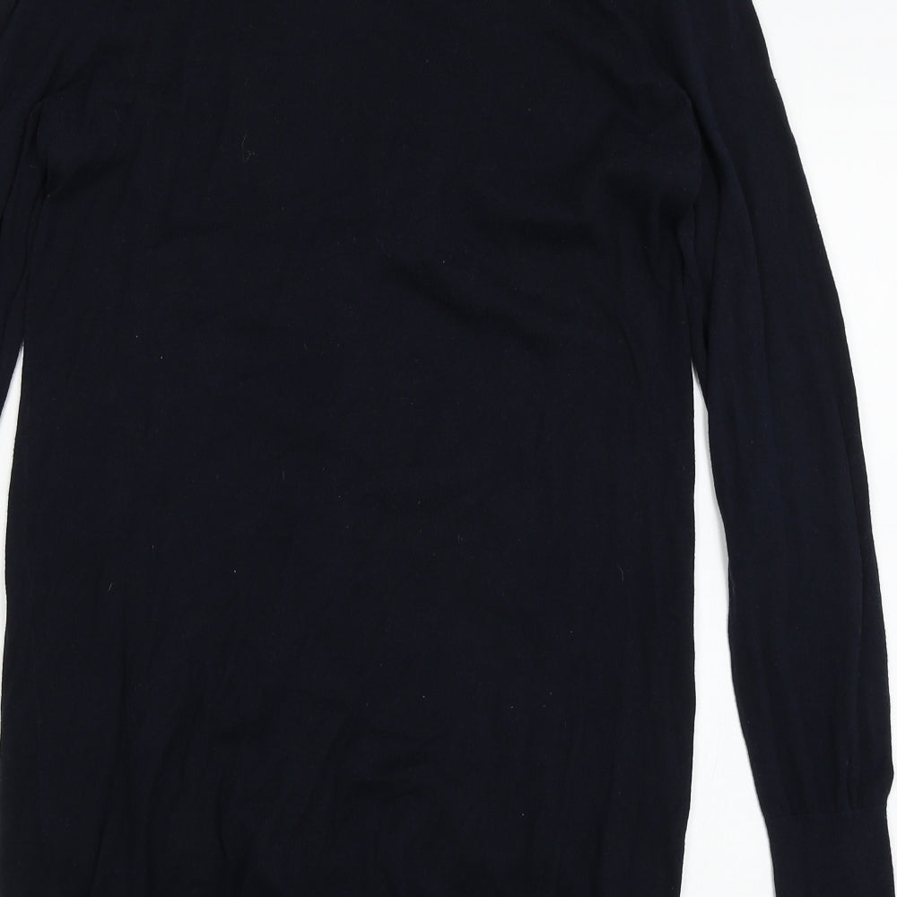 Oasis Womens Blue  Knit Cardigan Jumper Size L