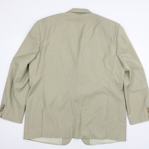 Umberto Rosetti Mens Beige   Jacket Suit Jacket Size XL