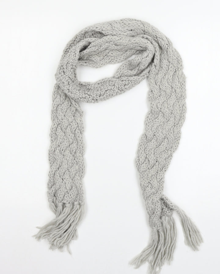Matalan Womens Grey Knit Scarf