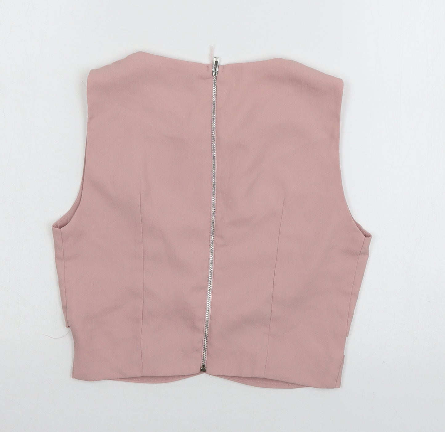 Jeuvre Womens Pink   Basic T-Shirt Size 8
