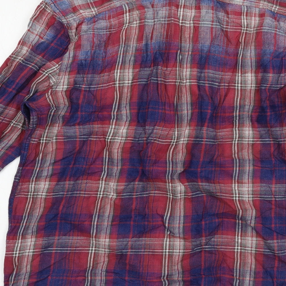 NEXT Mens Pink    Button-Up Size S