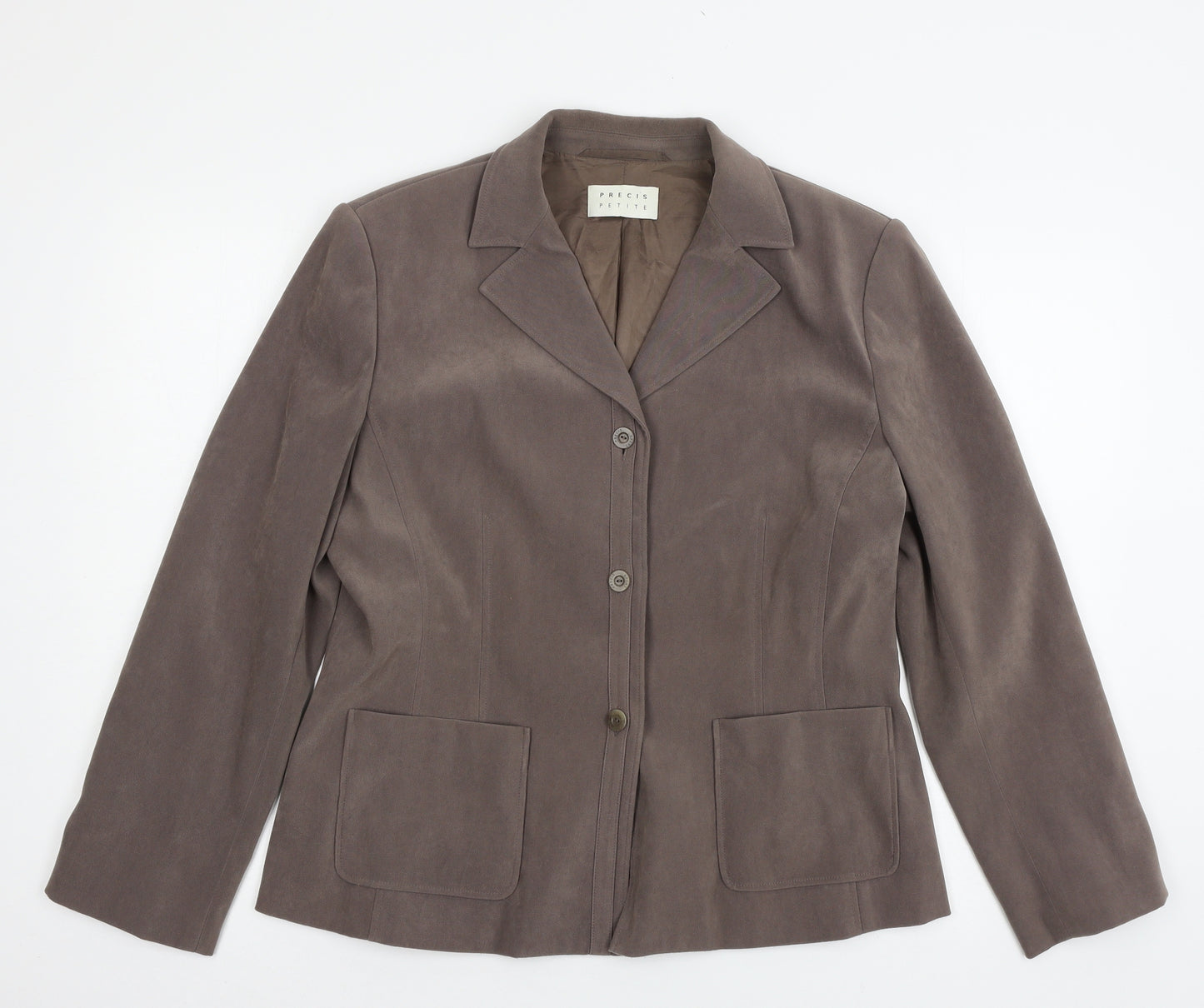 Precis Womens Grey   Jacket Blazer Size 16