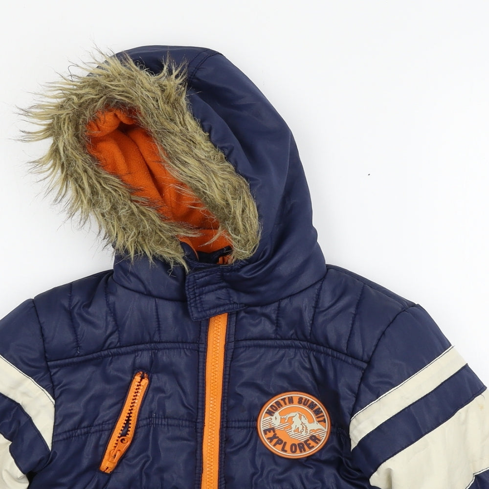 Urban Rascals Boys Blue   Jacket  Size 5-6 Years