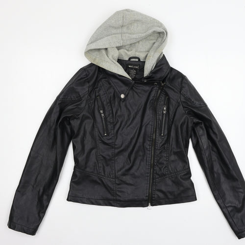 Wetseal Womens Black   Jacket  Size L
