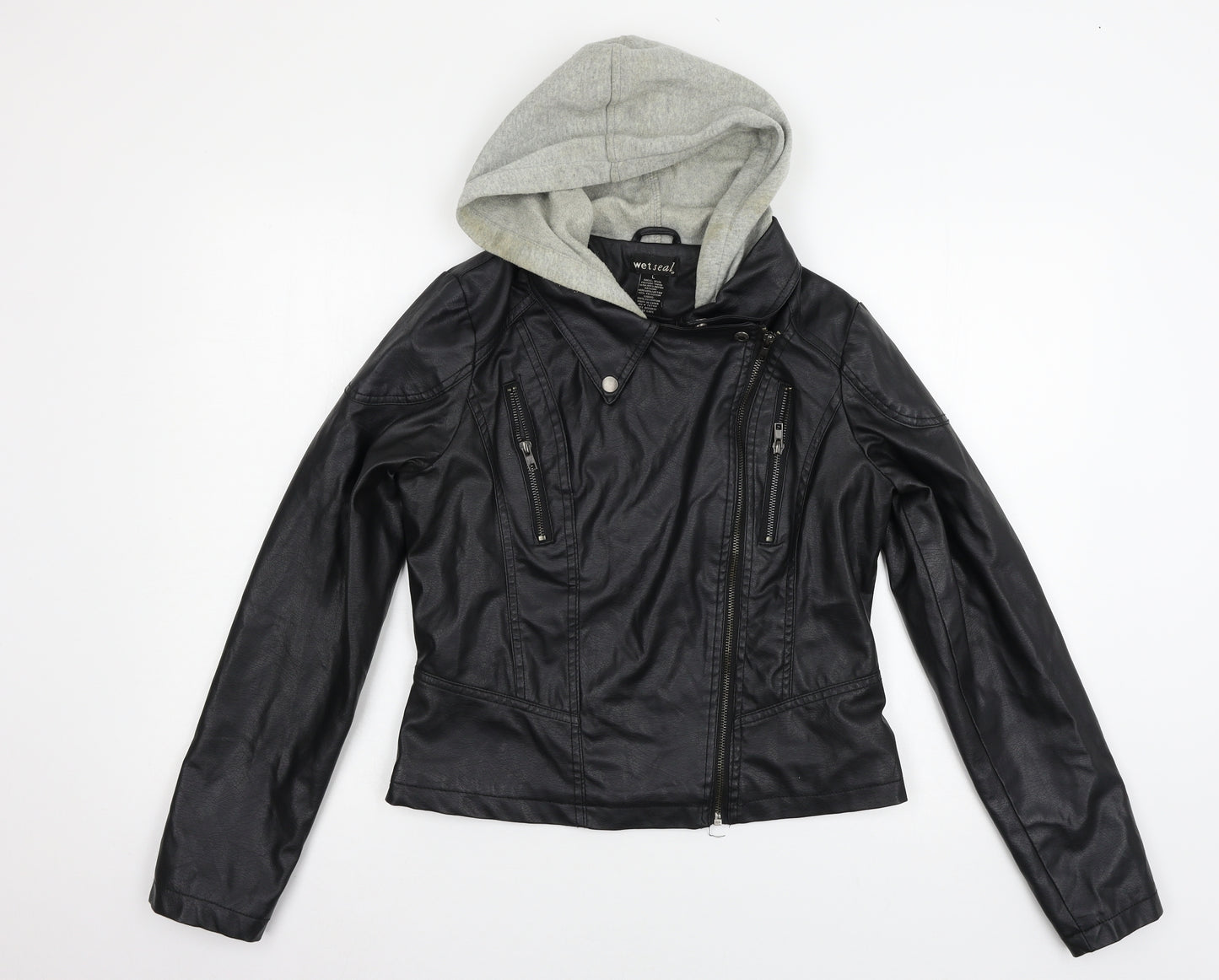 Wetseal Womens Black   Jacket  Size L