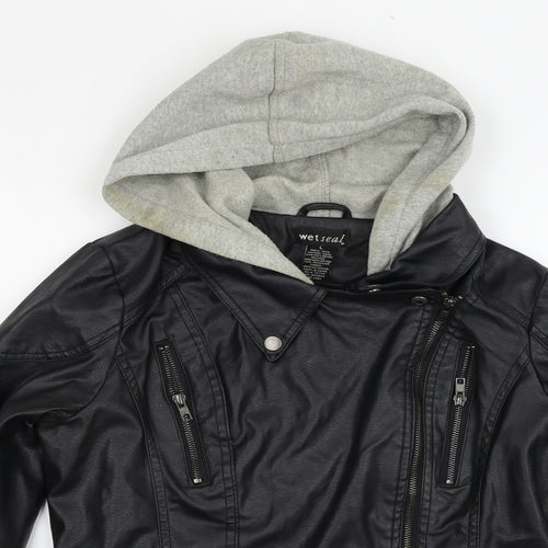 Wetseal Womens Black   Jacket  Size L