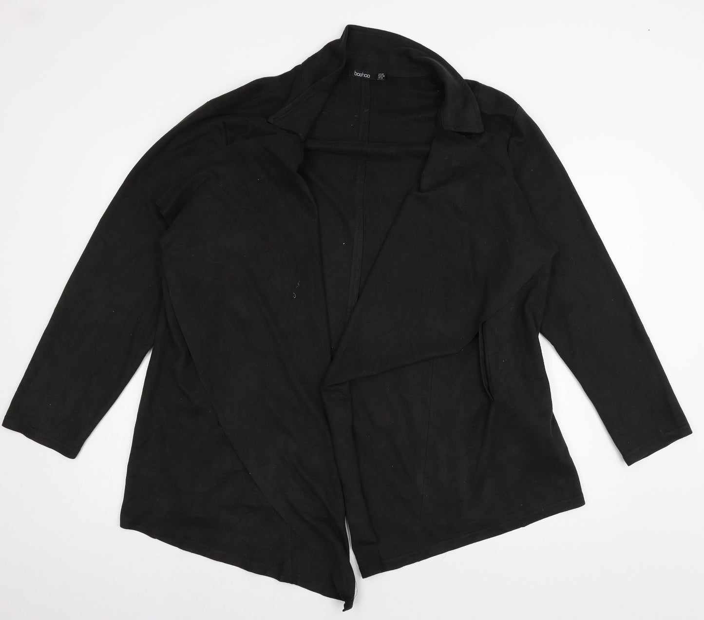 Boohoo Womens Black   Jacket  Size 22