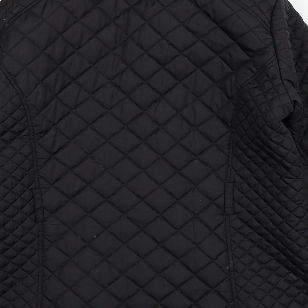 F&F Womens Black   Jacket Coat Size 14