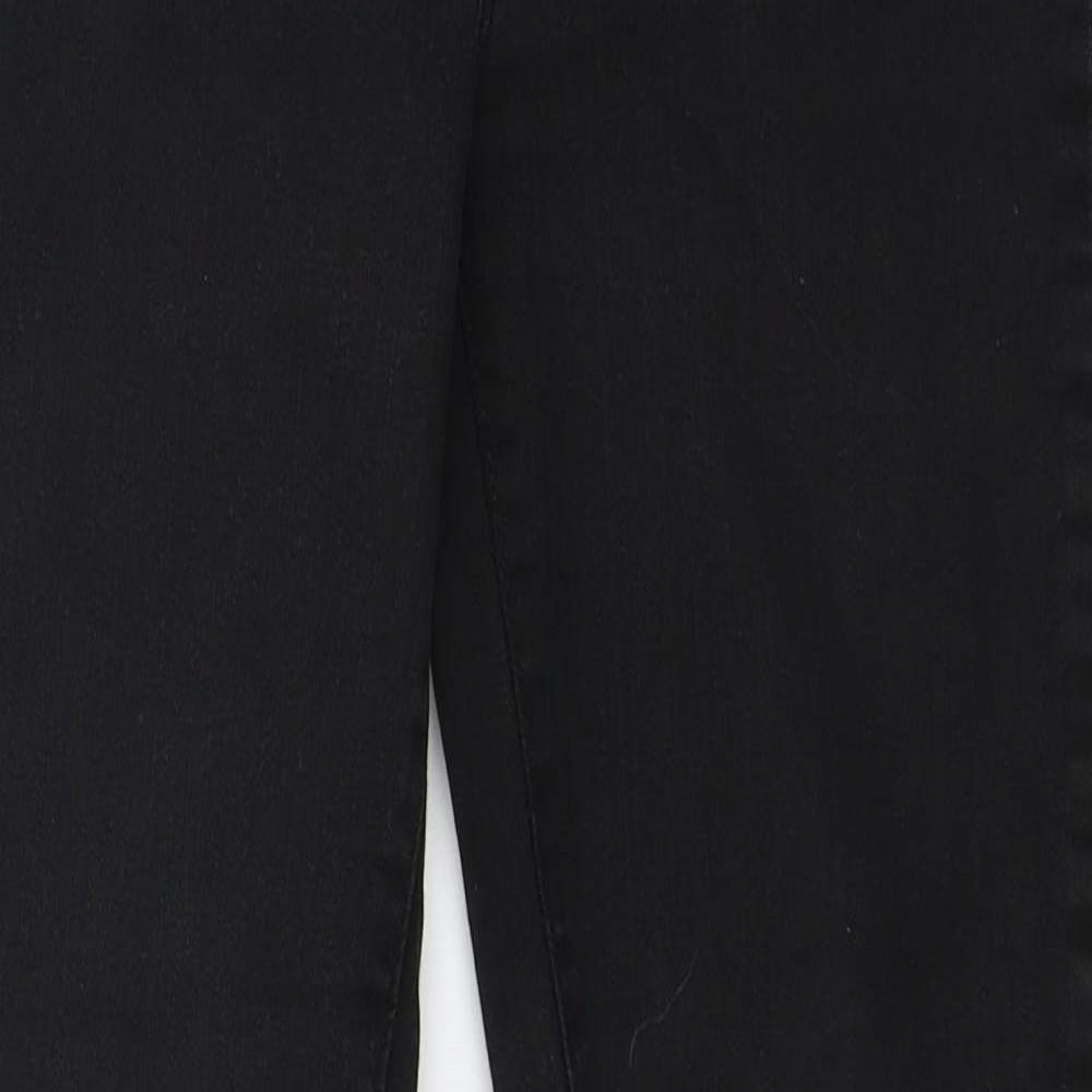 River Island Womens Black  Denim Skinny Jeans Size 10 L28 in