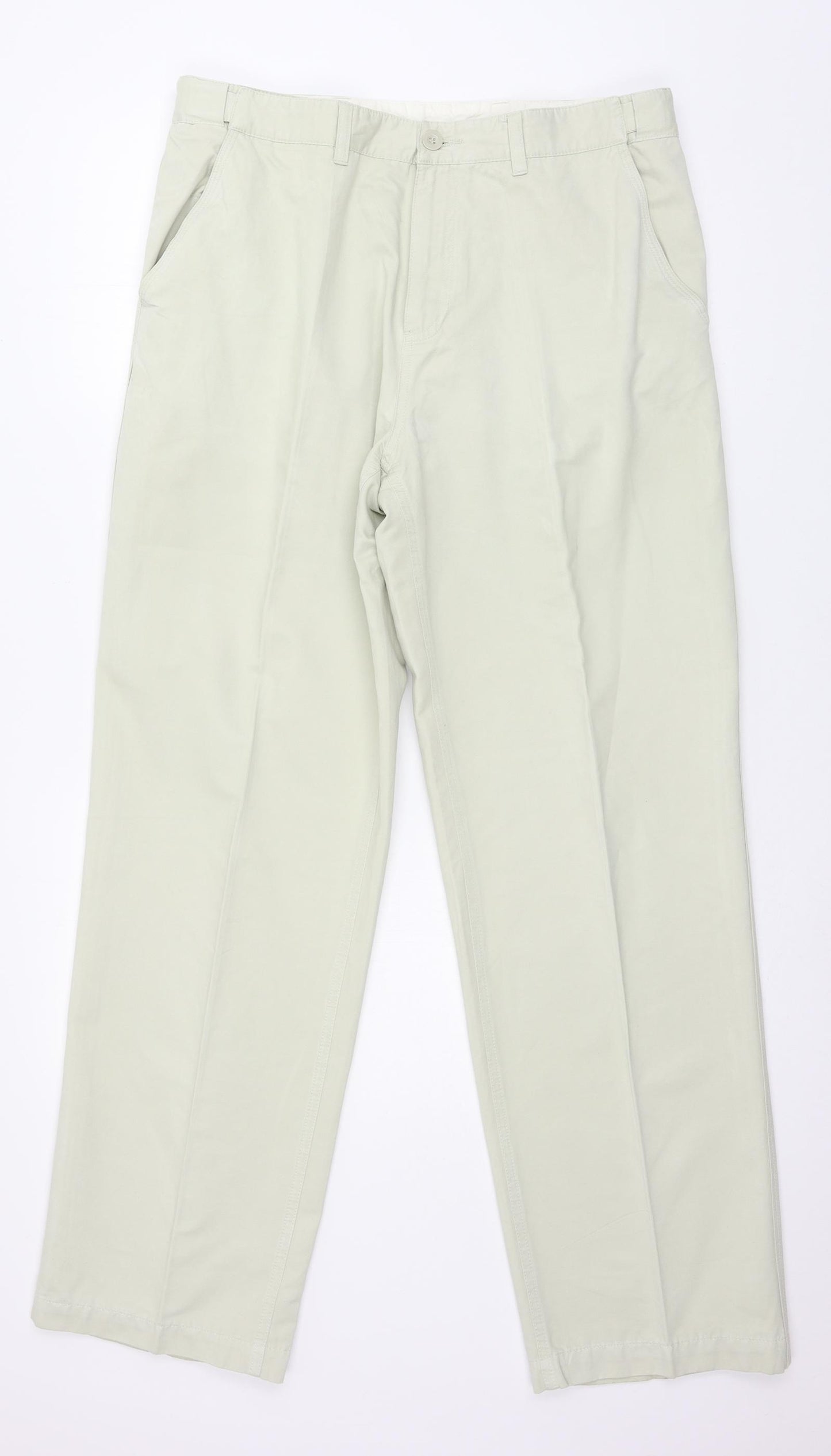 BHS Mens Beige   Trousers  Size 34 in L33 in