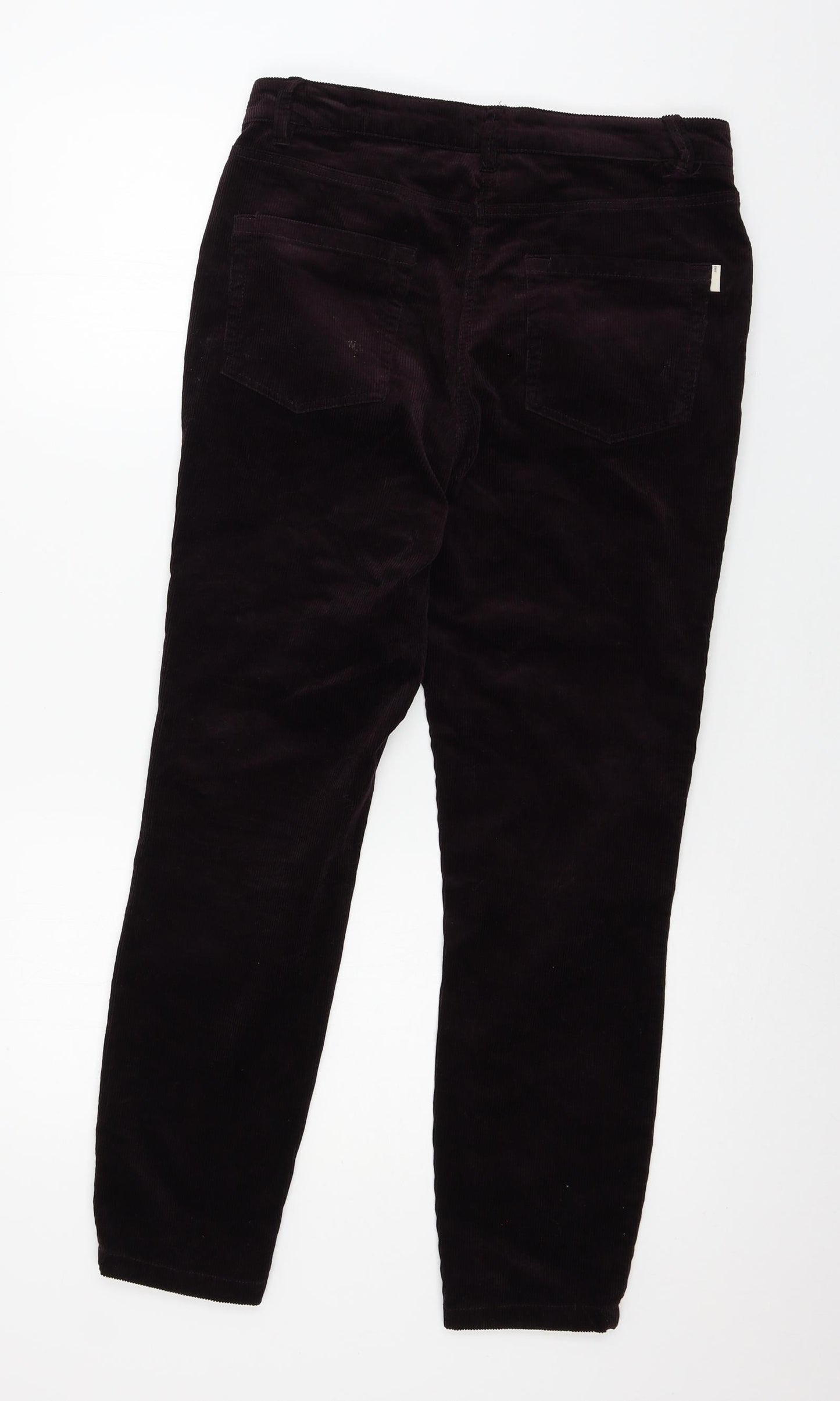 NEXT Womens Purple  Corduroy Skinny Jeans Size 12 L26 in