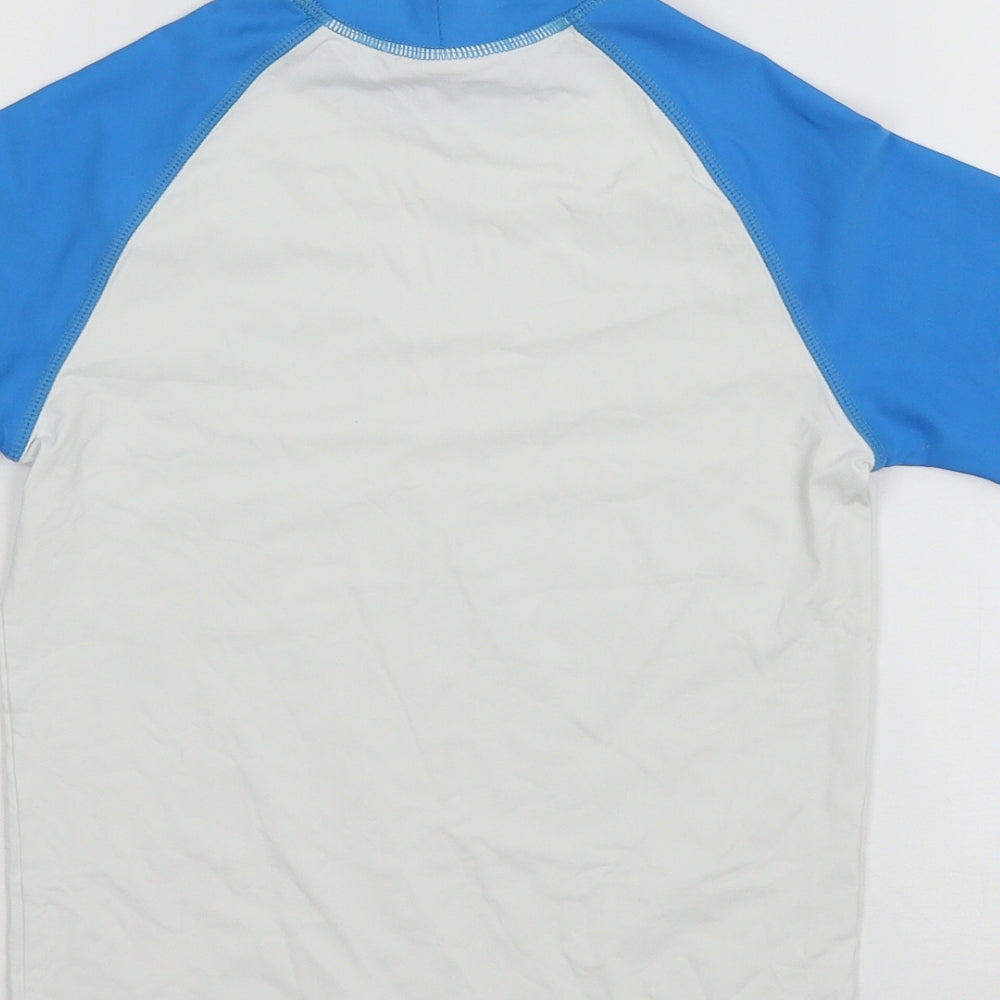 NEXT Boys White  Jersey Basic T-Shirt Size 8 Years
