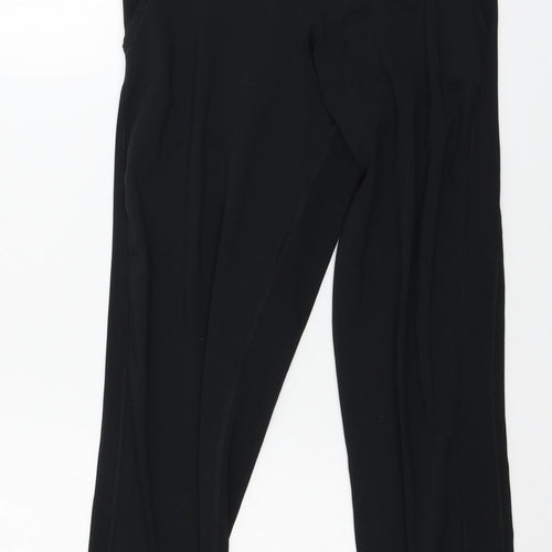 Marks and Spencer Womens Black  Jersey Capri Leggings Size 8 L26 in