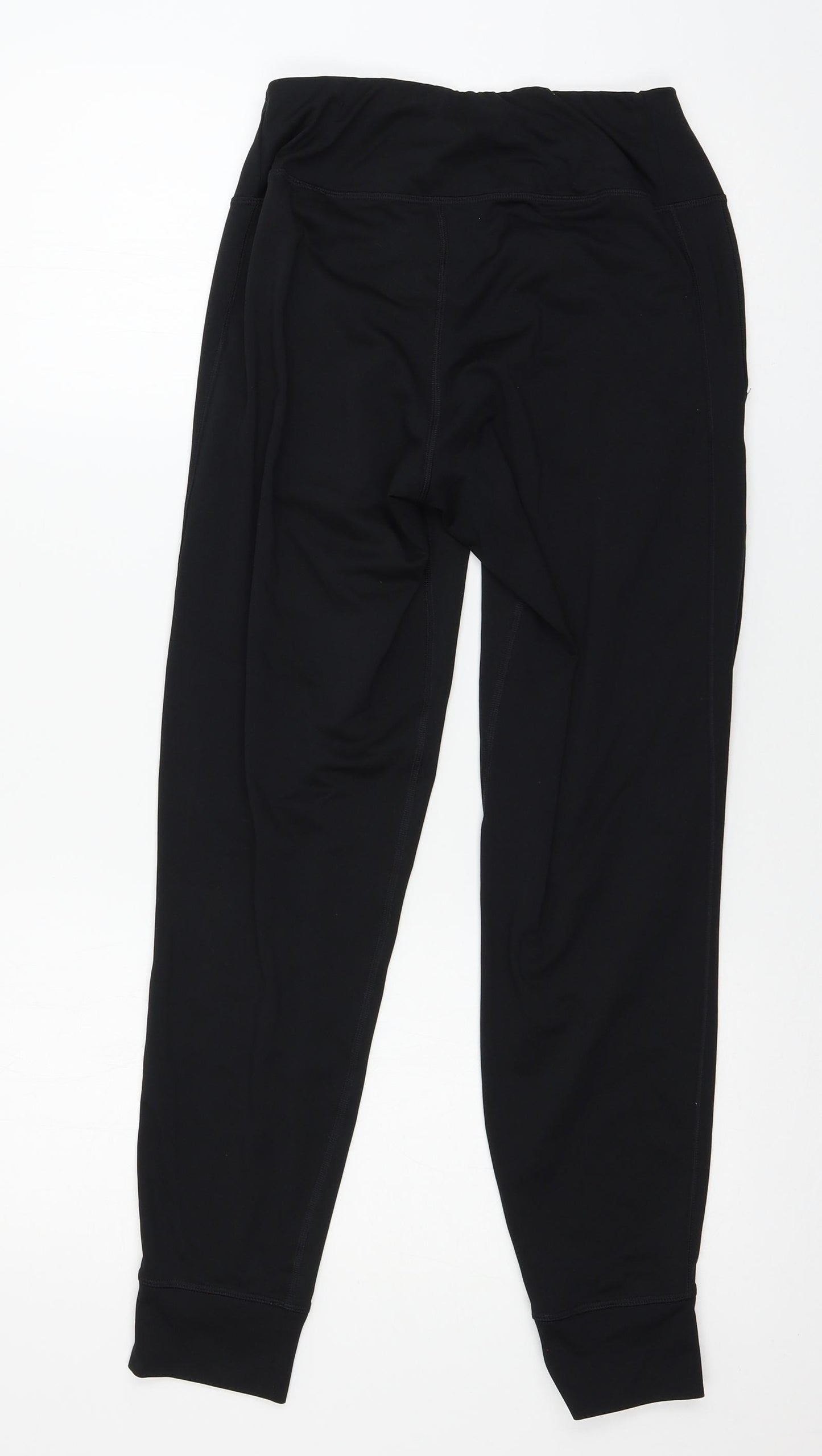 Marks and Spencer Womens Black  Jersey Capri Leggings Size 8 L26 in