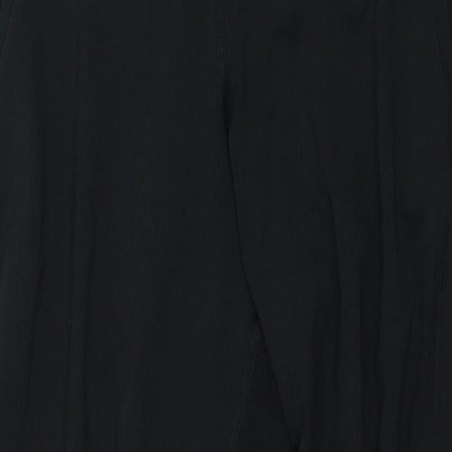 Marks and Spencer Womens Black  Jersey Capri Leggings Size 8 L26 in