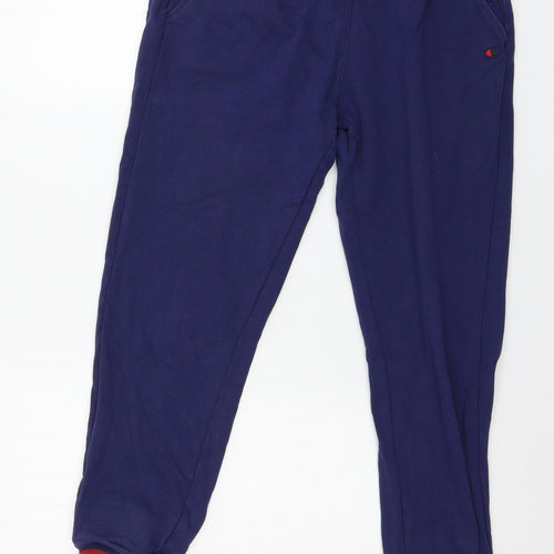 Champion Mens Blue  Jersey Jogger Trousers Size M L25 in
