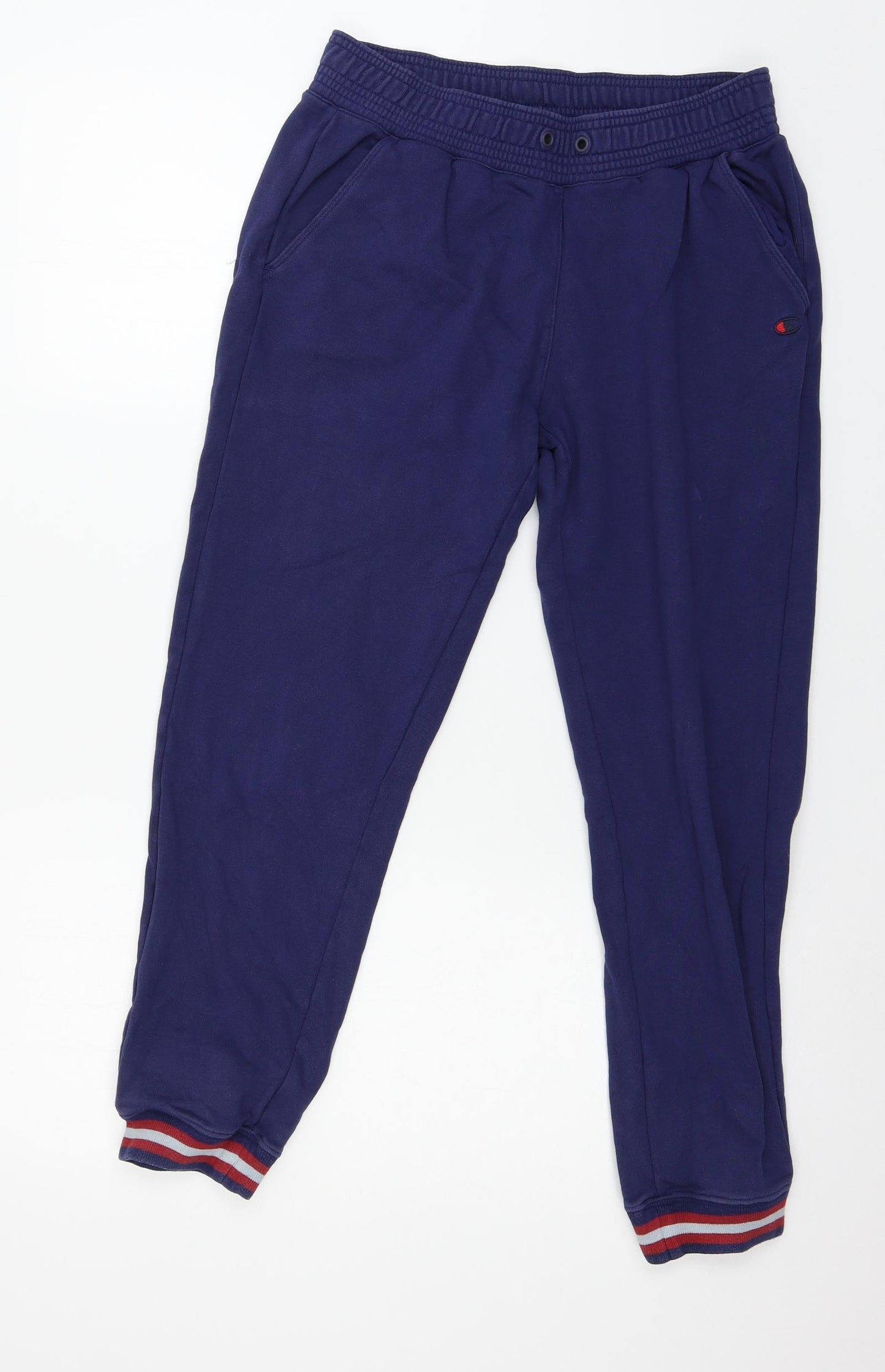 Champion Mens Blue  Jersey Jogger Trousers Size M L25 in