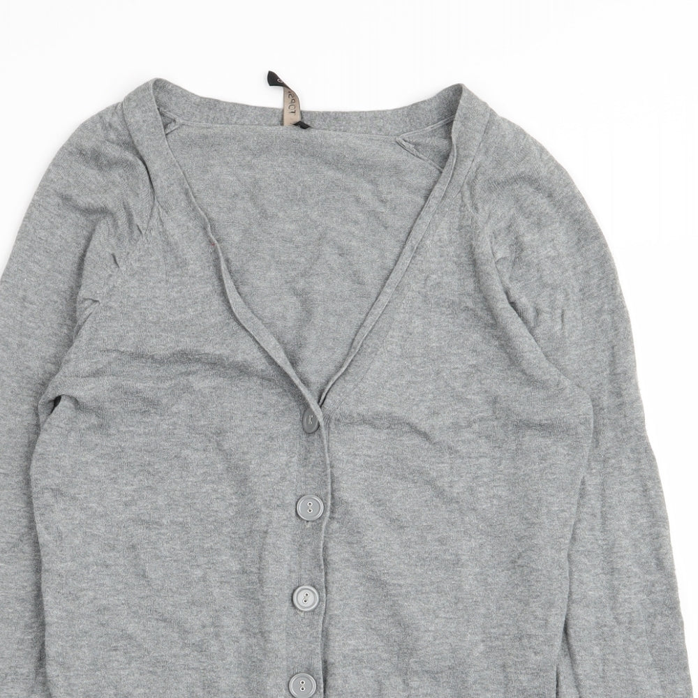 Topshop Girls Grey   Cardigan Jumper Size 8 Years