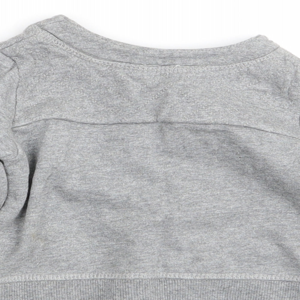 mini ckub Boys Grey   Cardigan Jumper Size 6-9 Months