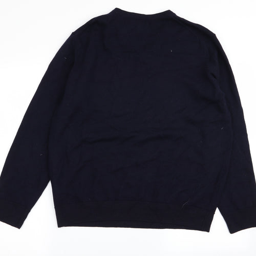 Jasper Conran Mens Blue   Pullover Jumper Size XL