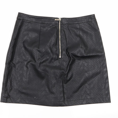 F&F Womens Black   Flare Skirt Size 12