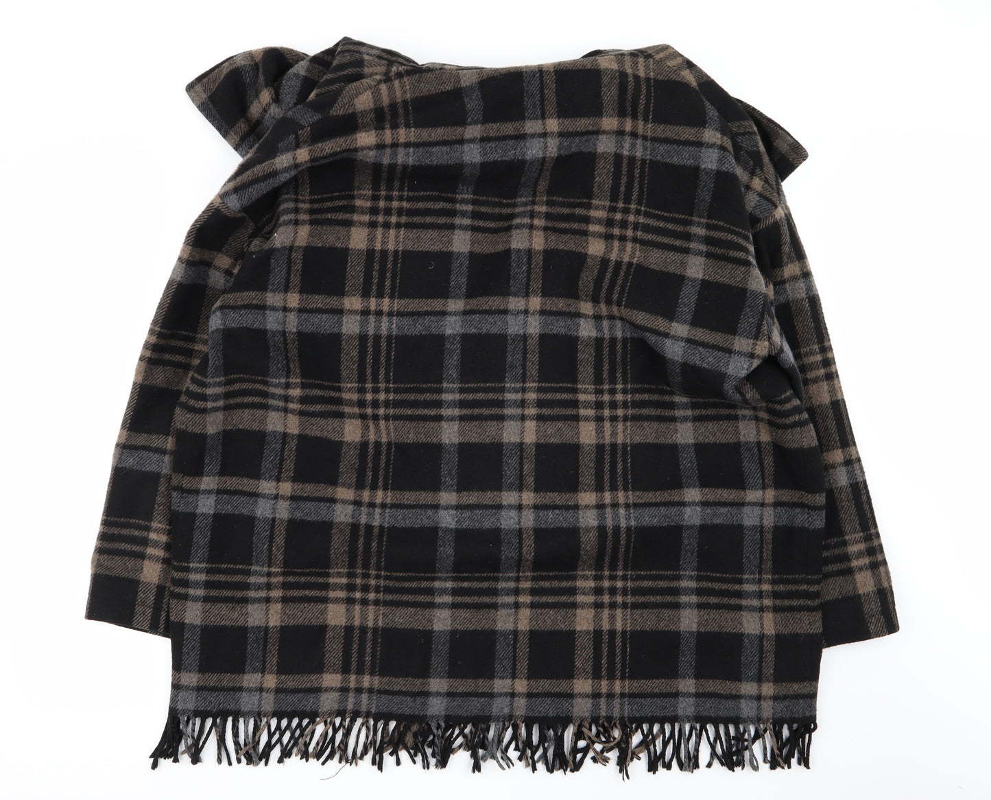 betty jackson  Womens Multicoloured Check  Overcoat Coat Size 18