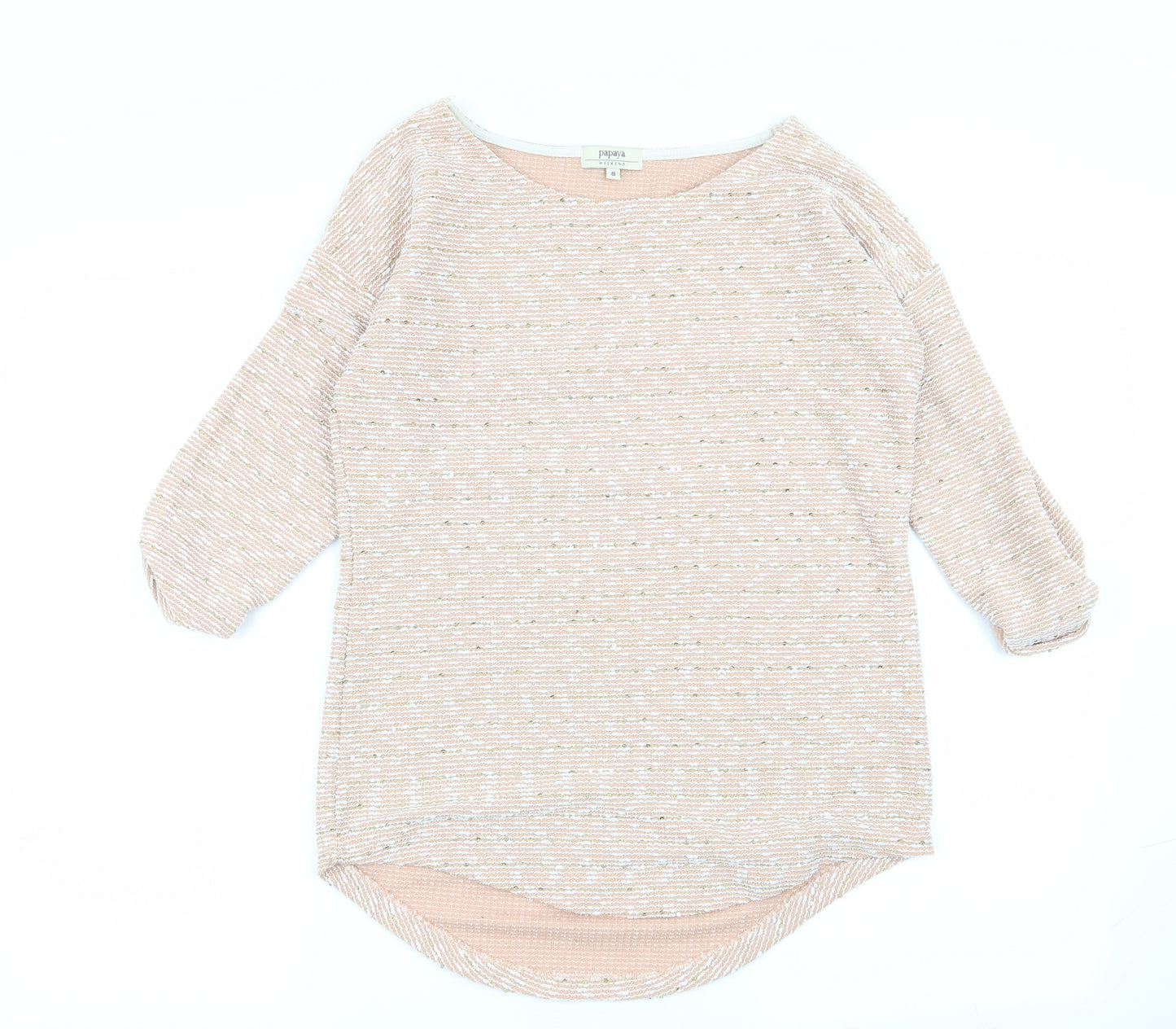Papaya Womens Pink   Pullover Jumper Size 8