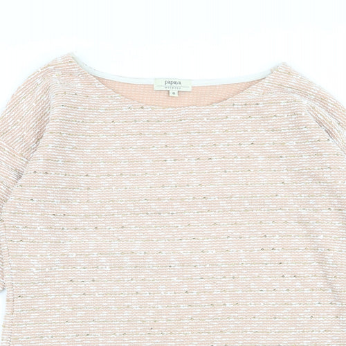 Papaya Womens Pink   Pullover Jumper Size 8