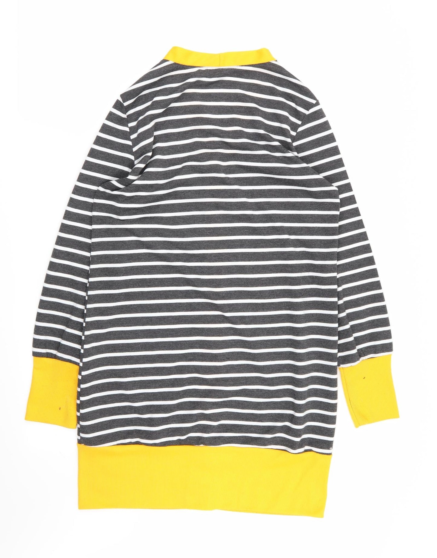 Preworn Womens Multicoloured Striped  Cardigan Jumper Size M
