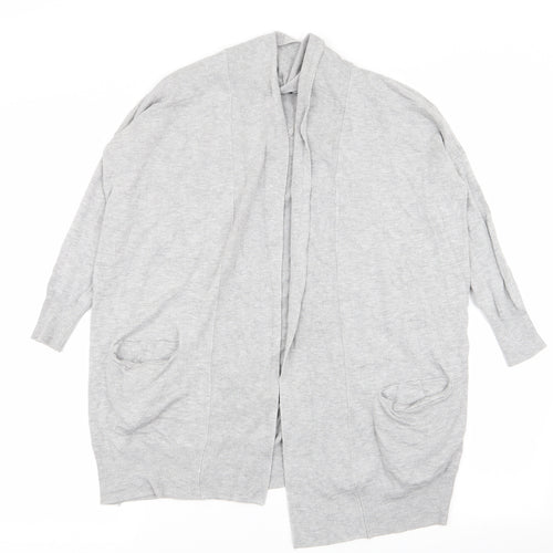 Primark Womens Grey   Cardigan Jumper Size 6