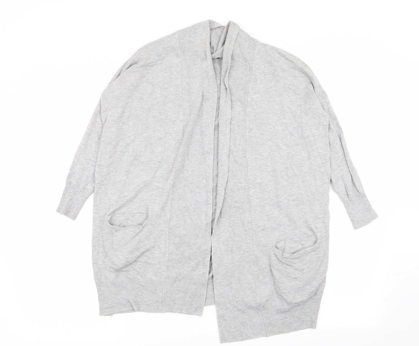 Primark Womens Grey   Cardigan Jumper Size 6